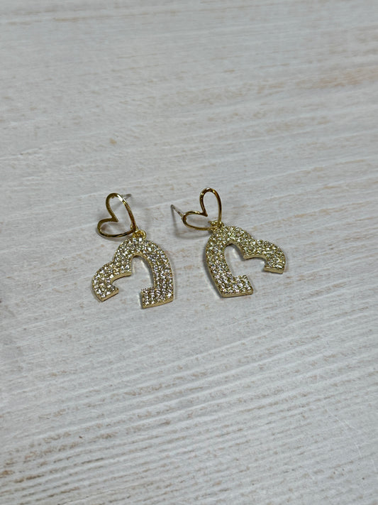 Open Heart Fashion Earring