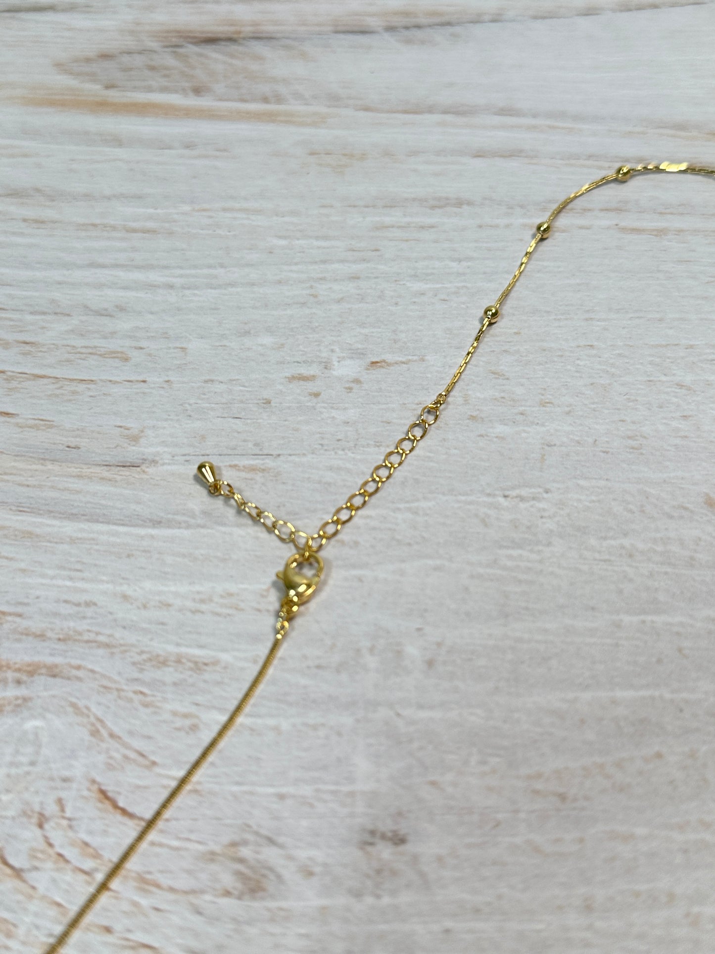 Maple Leaf Necklace with Adjustable Length