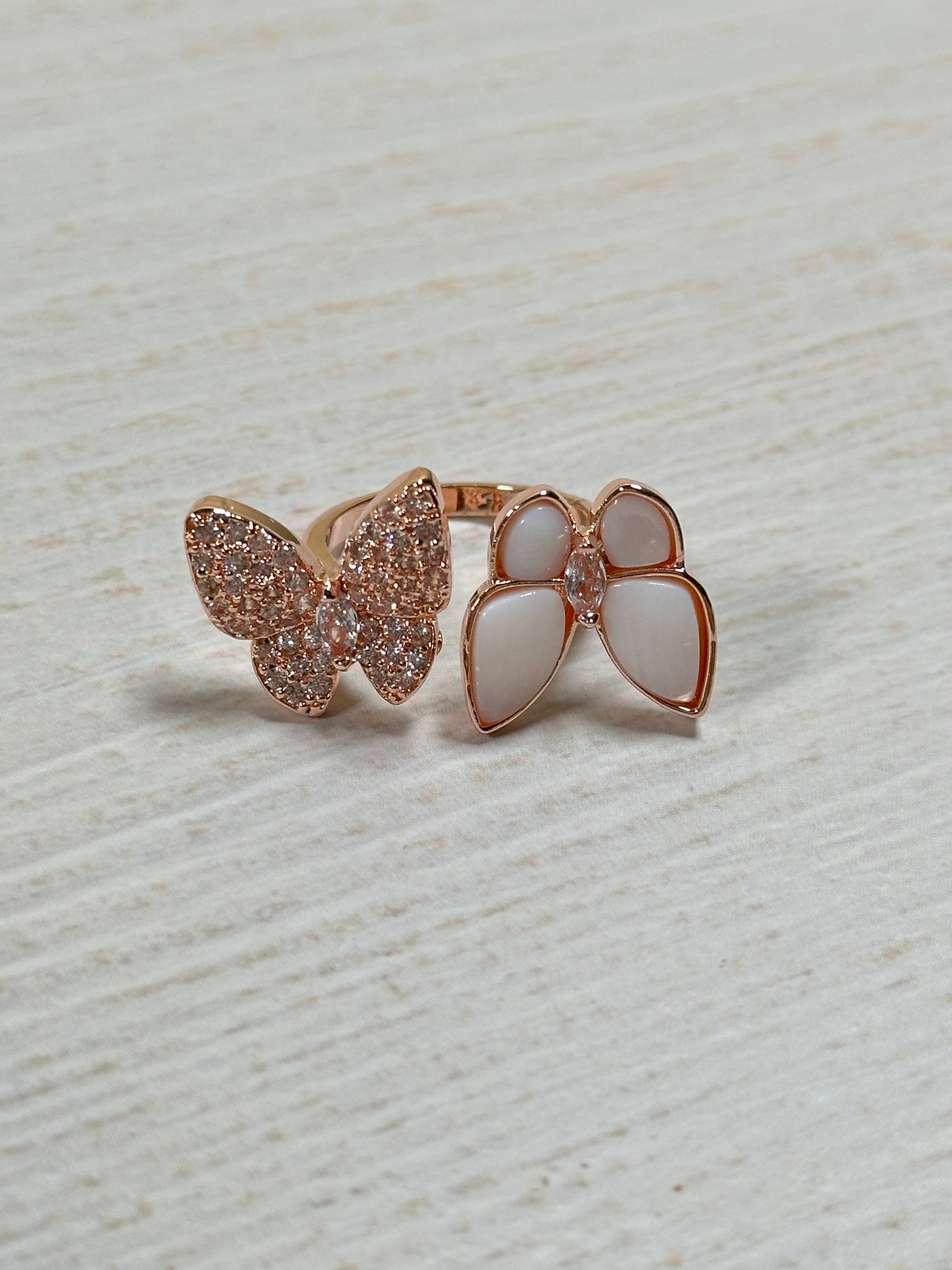Butterfly Adjustable Ring