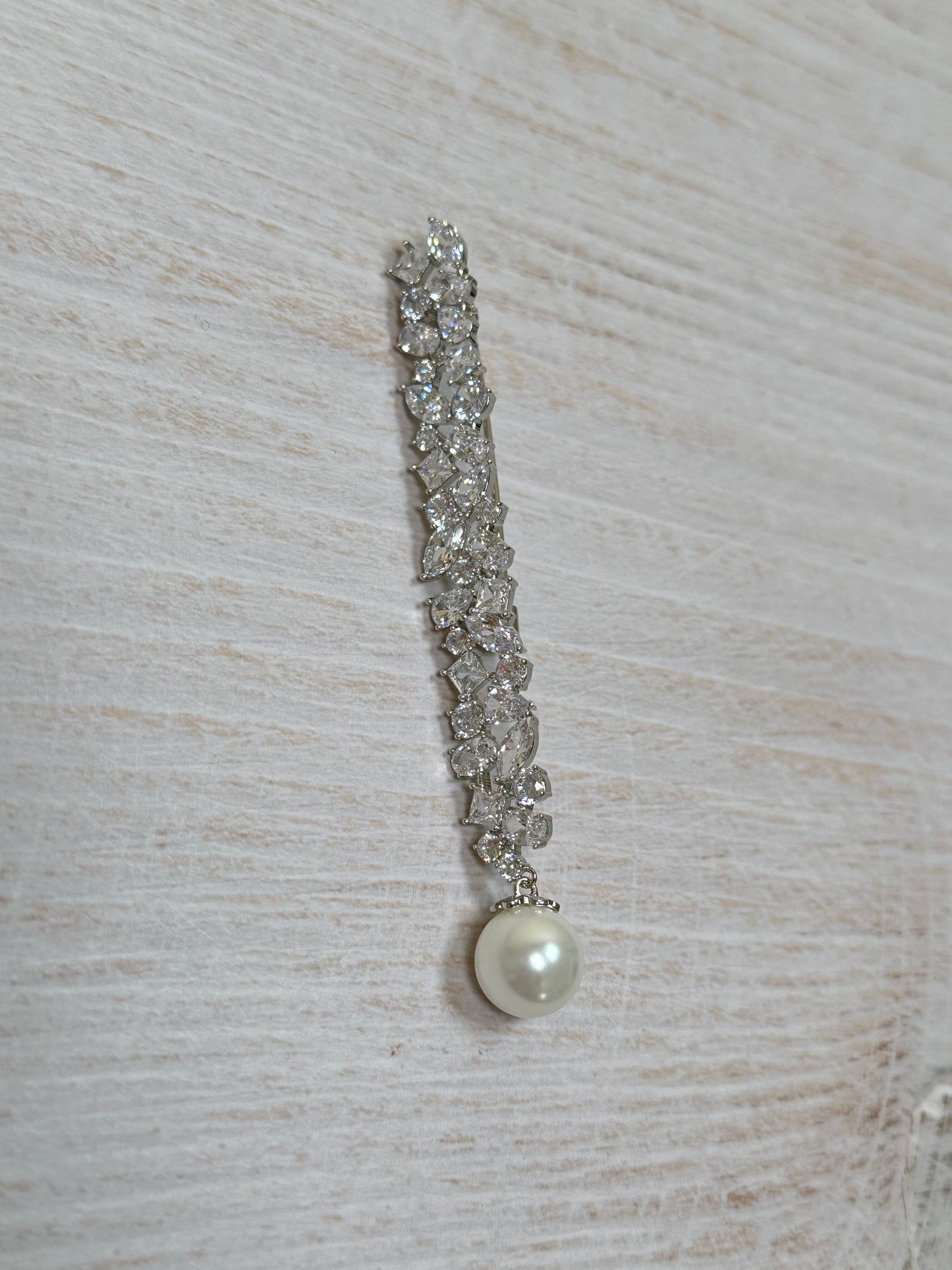Cubic Zirconia Brooch