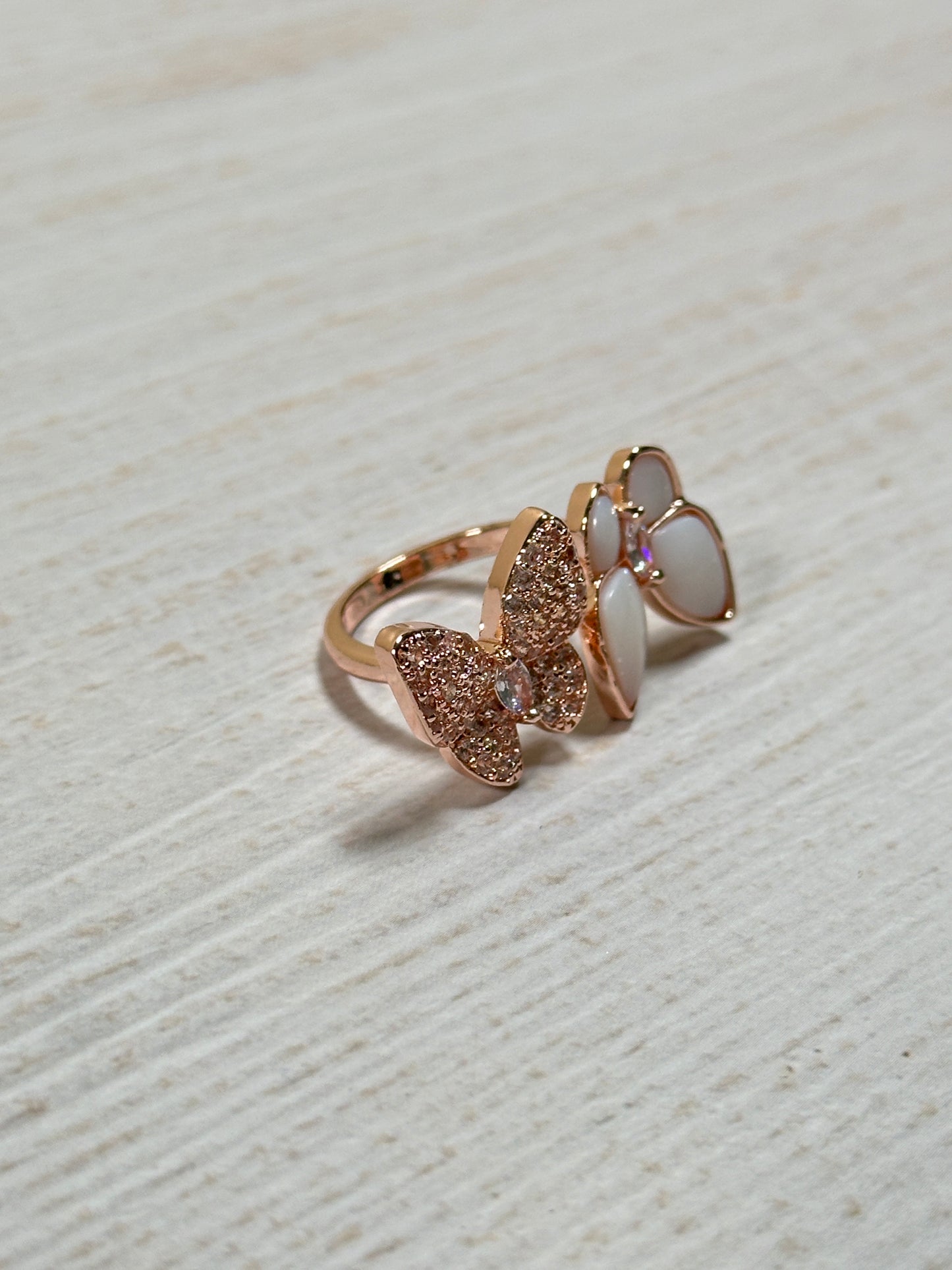 Butterfly Adjustable Ring