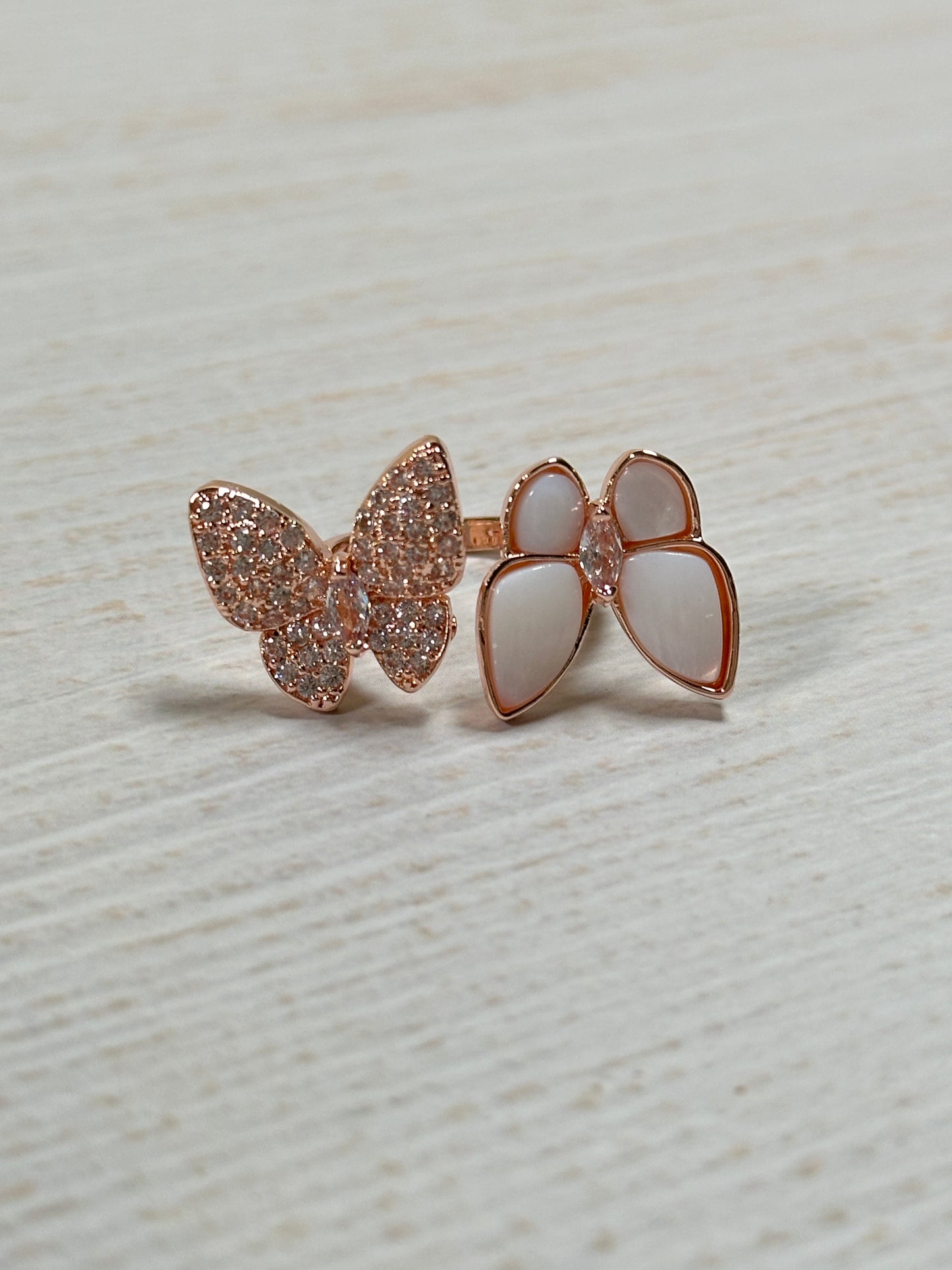 Butterfly Adjustable Ring