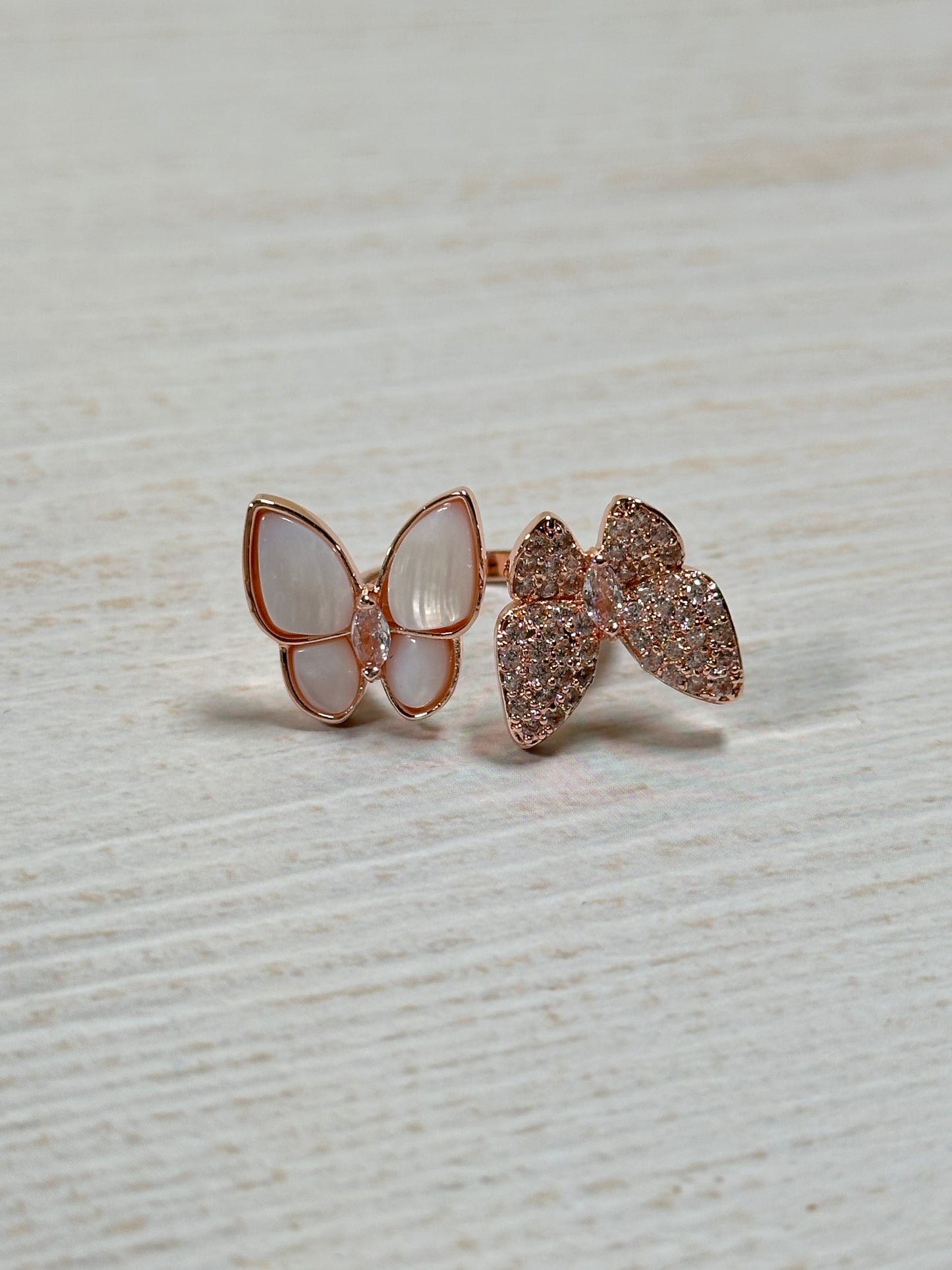 Butterfly Adjustable Ring