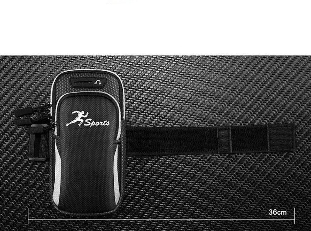 Workout Exercise Phone Bag, Black