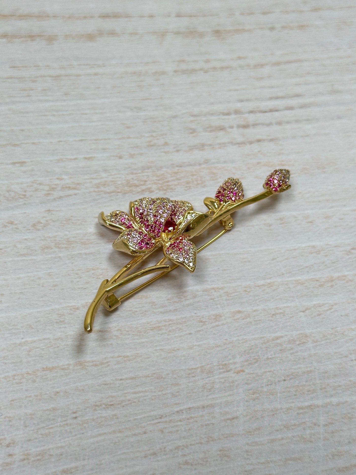 Lotus Flower Brooch