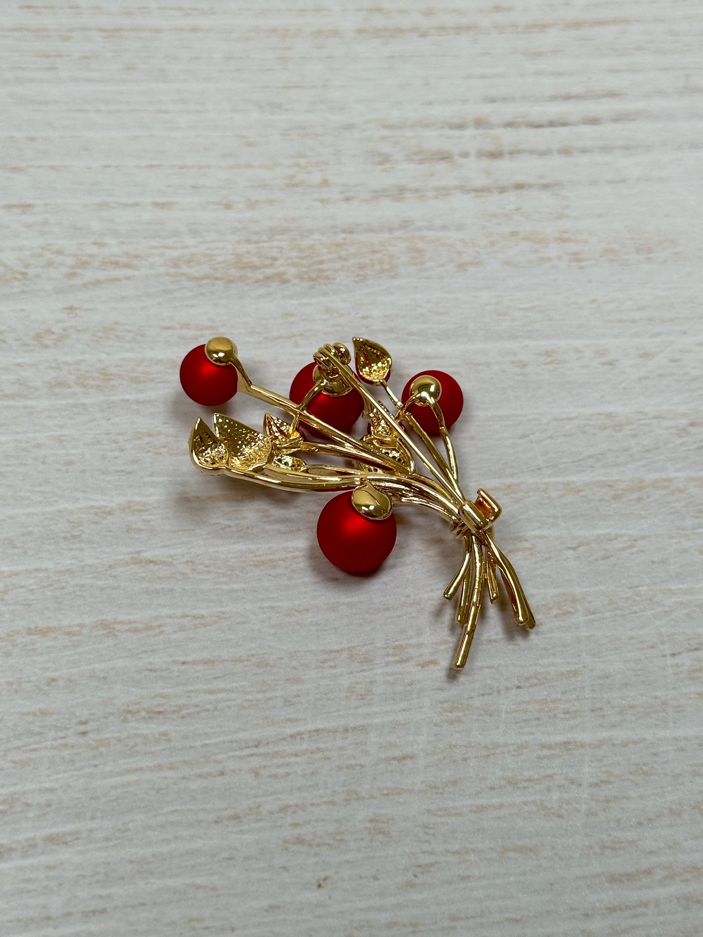 Pretty New Year Brooch