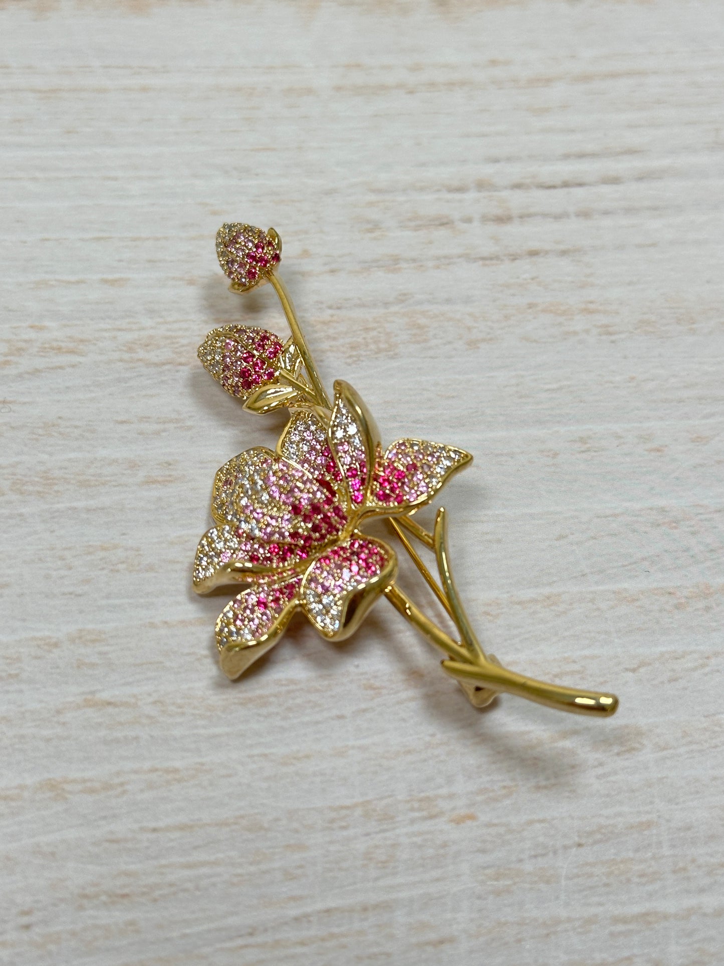 Lotus Flower Brooch