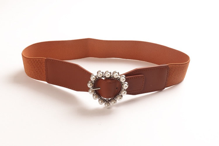 Stretch Heart Waist Belt, More Colors