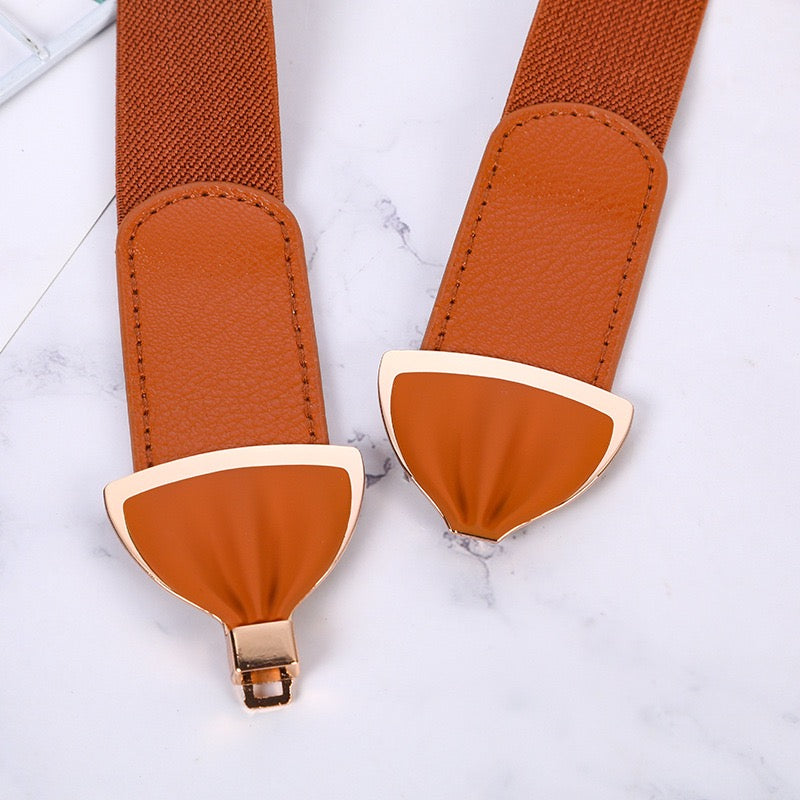 Stretch Waist Belt with Bow, More Colors
