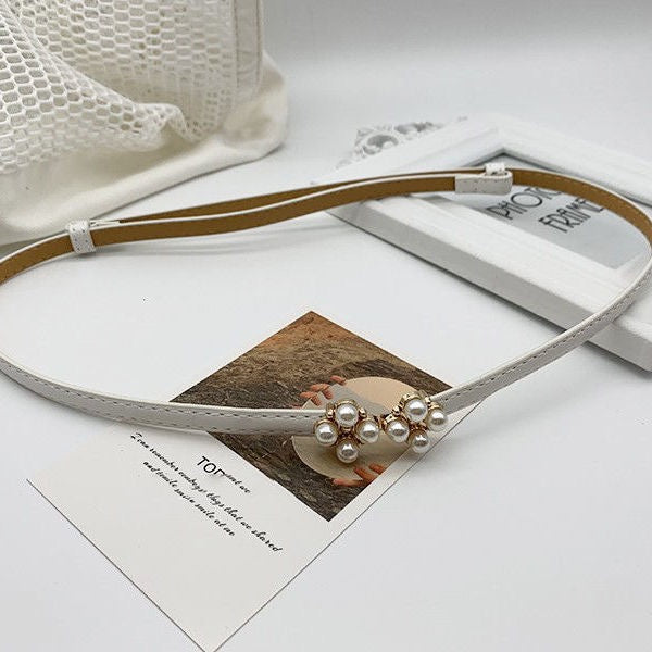 Women Skinny Waist Decor Belt, More Colors