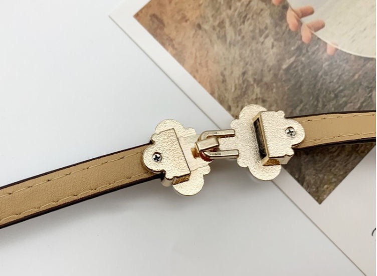 Women Skinny Waist Decor Belt, More Colors
