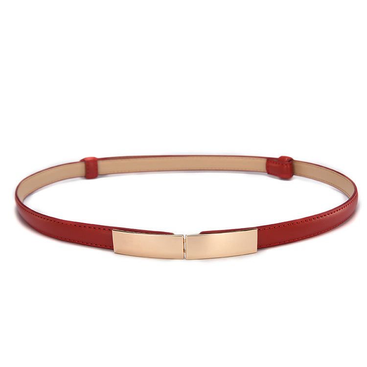 Women Decor Skinny Belt, More Colors