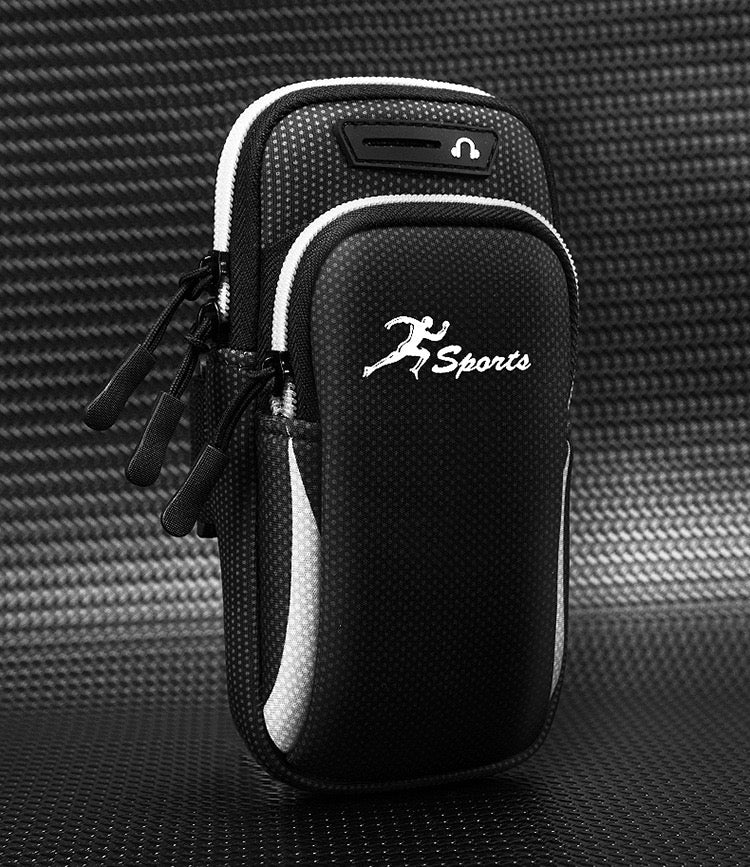 Workout Exercise Phone Bag, Black