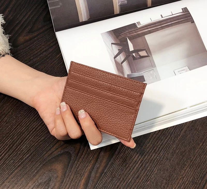 PU Leather Cardholder, More Colors