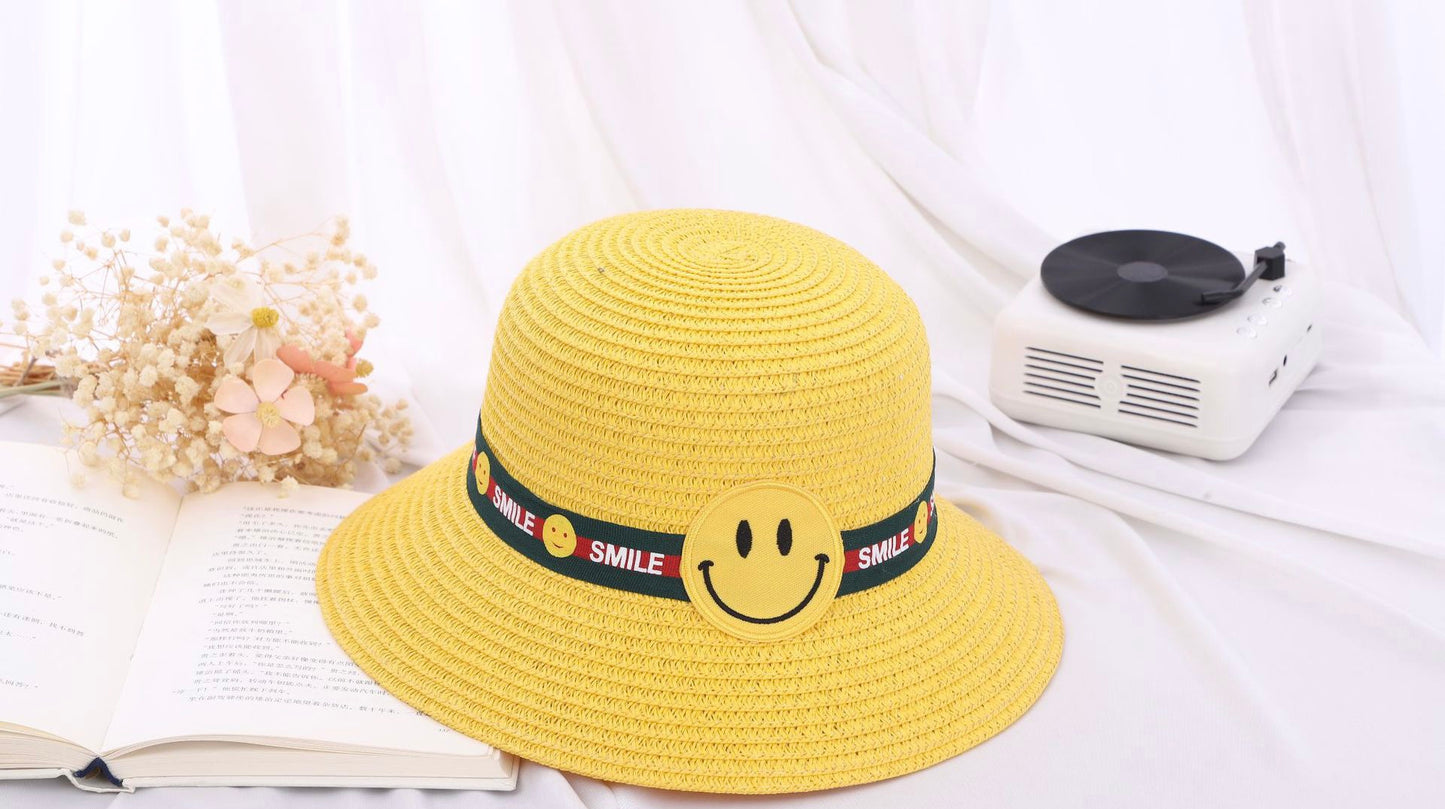 Cute Smile Face Hat For Kids, More Colors