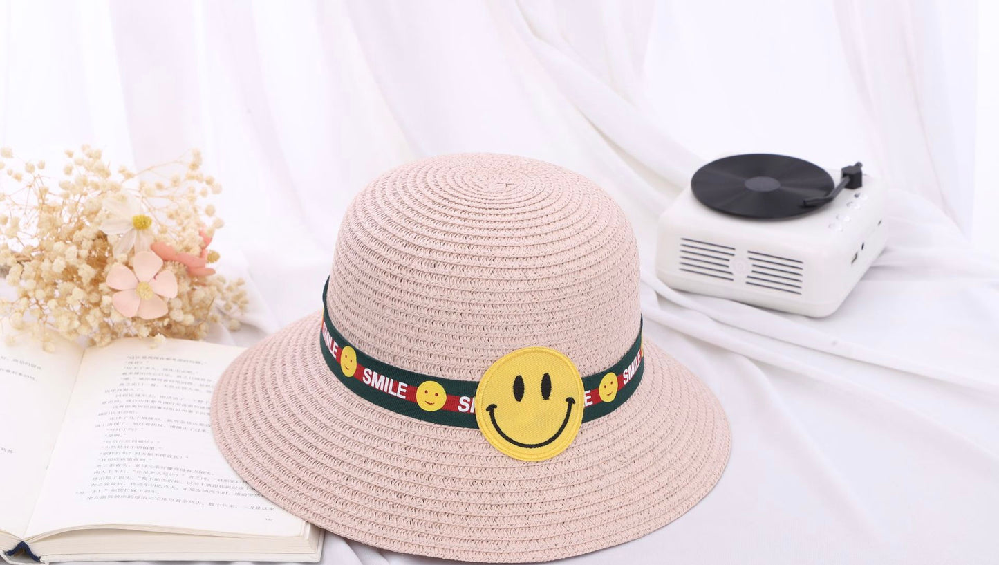 Cute Smile Face Hat For Kids, More Colors