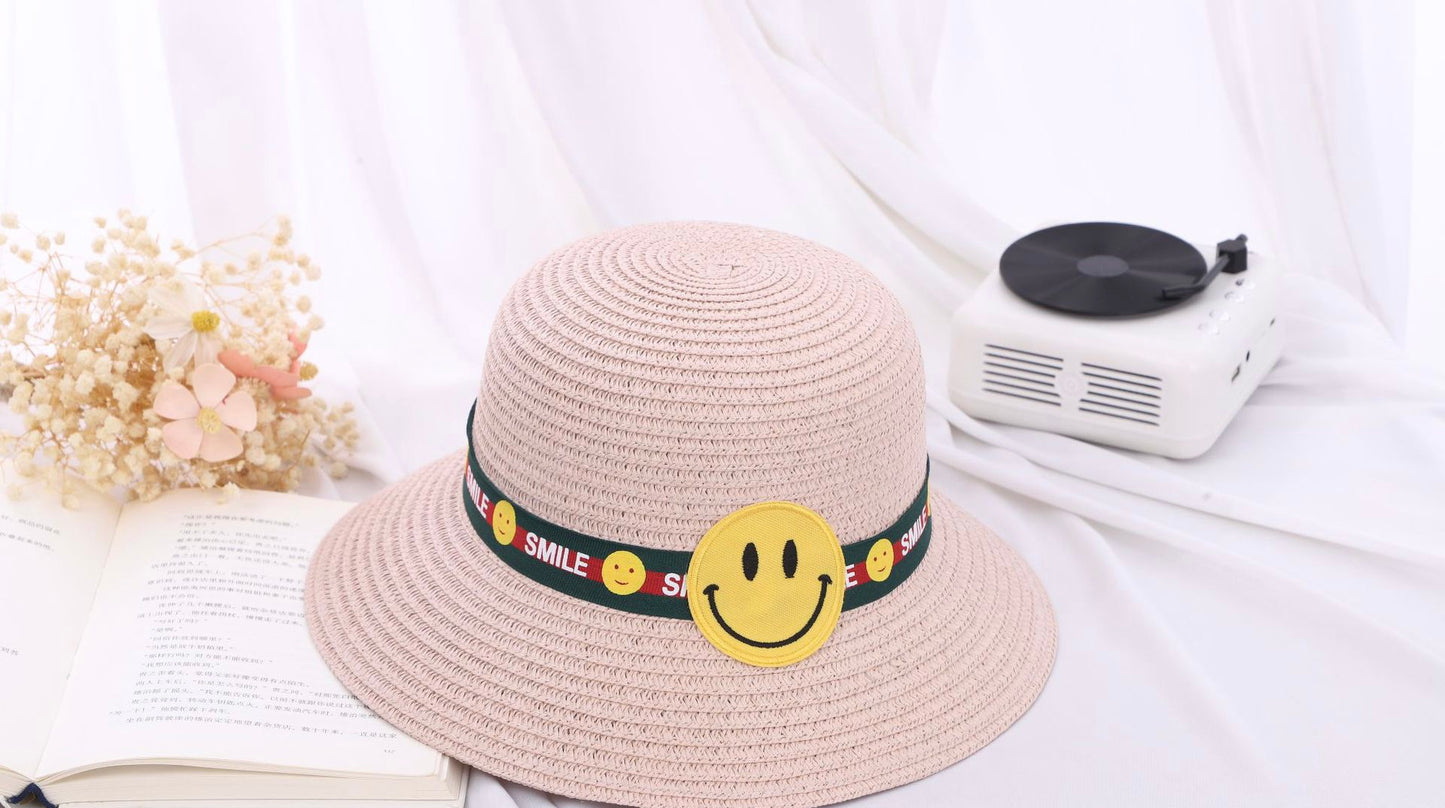 Cute Smile Face Hat For Kids, More Colors