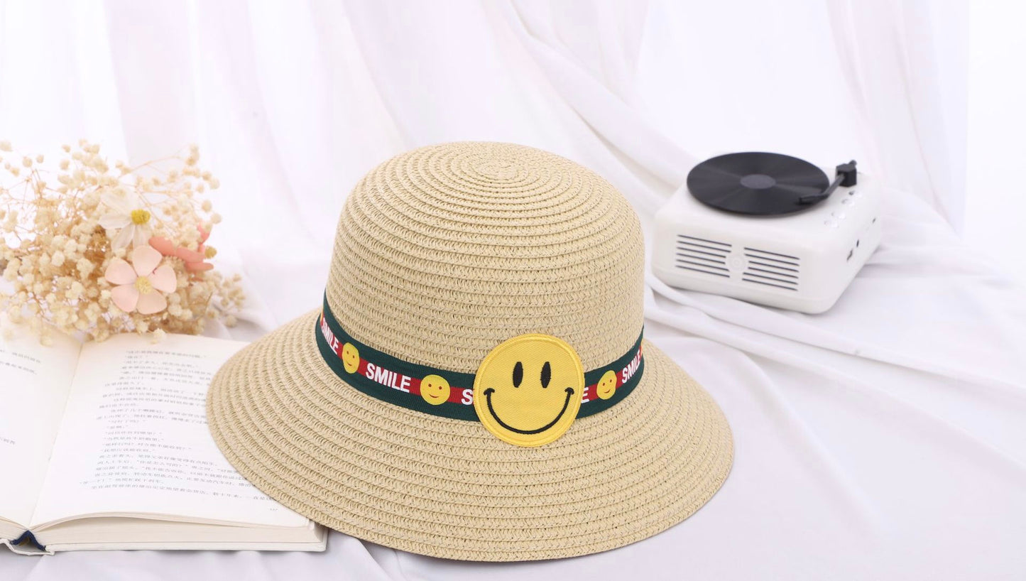Cute Smile Face Hat For Kids, More Colors