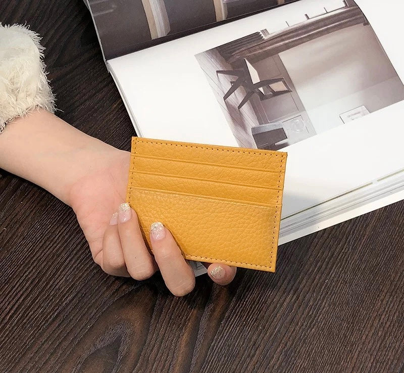 PU Leather Cardholder, More Colors