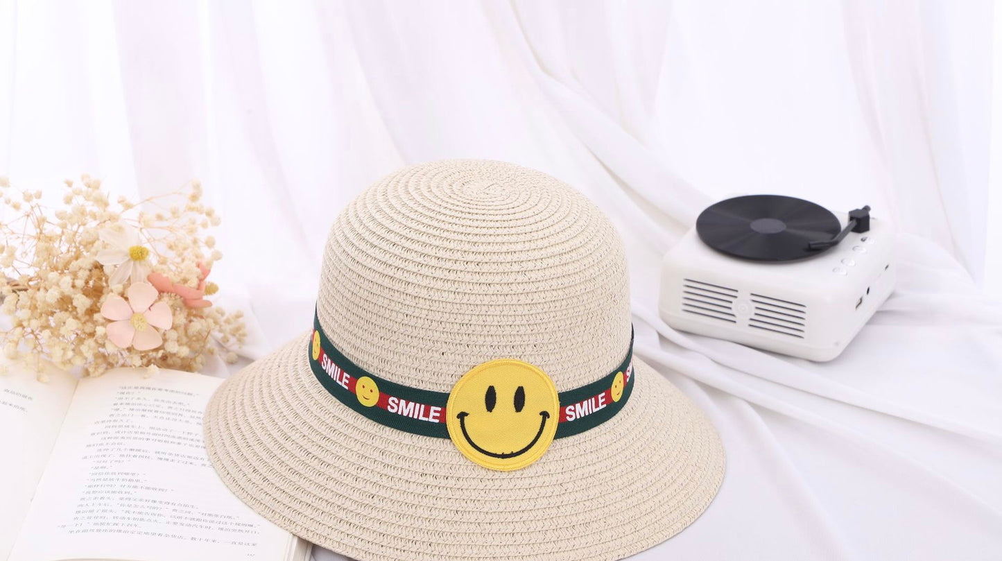 Cute Smile Face Hat For Kids, More Colors