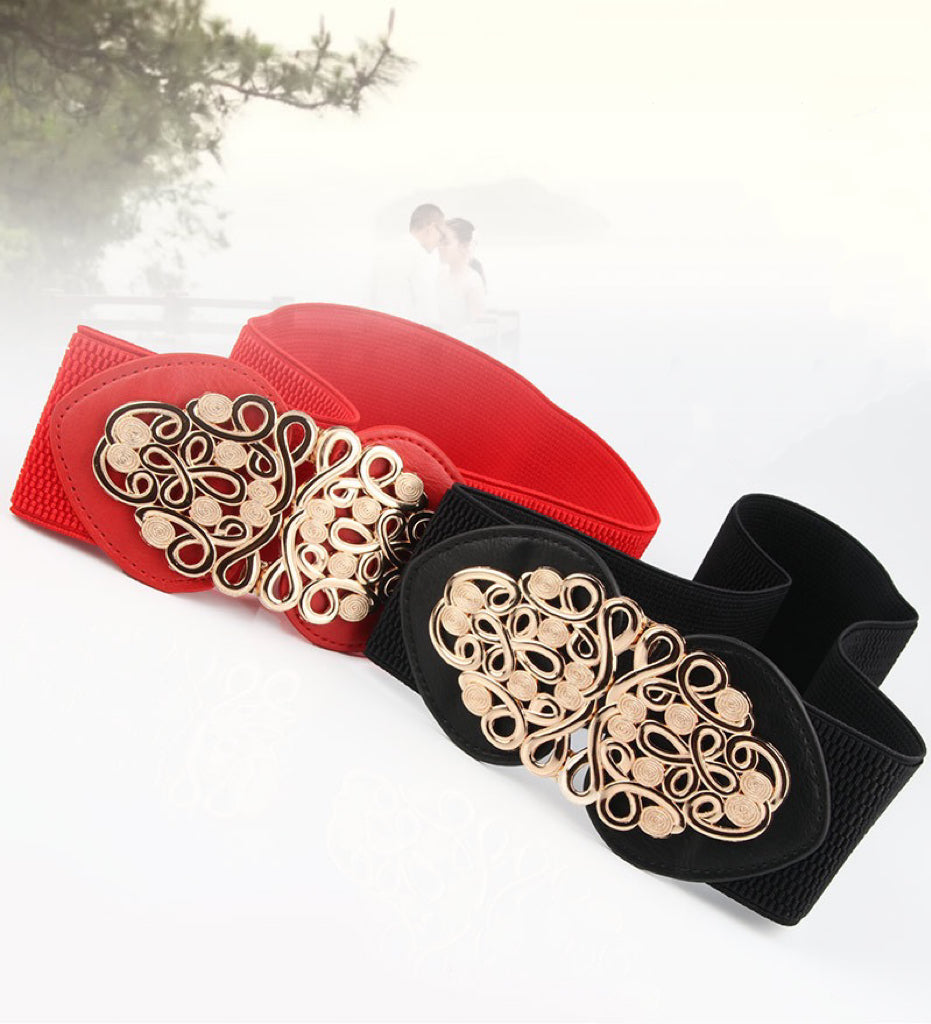 Wide Stretch Waist Belt, More Colors