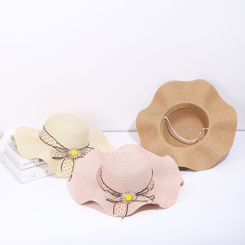 Women Sunflower Straw Hat, More Colors