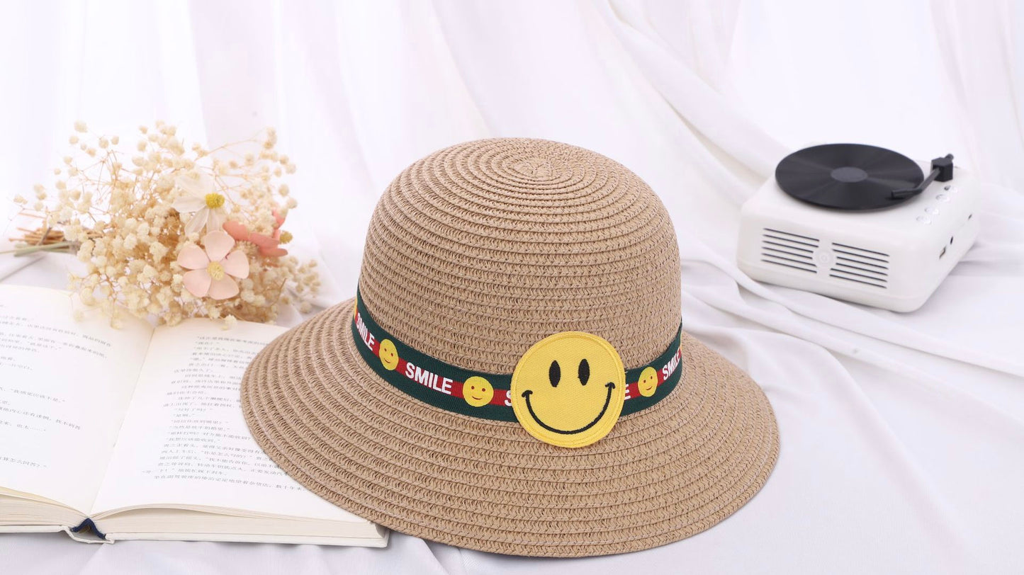 Cute Smile Face Hat For Kids, More Colors