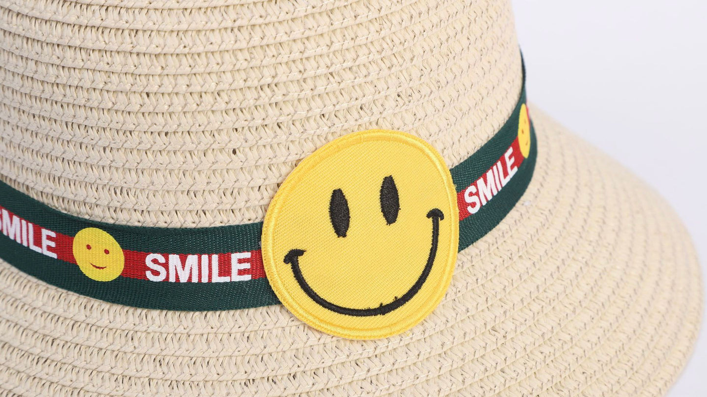Cute Smile Face Hat For Kids, More Colors
