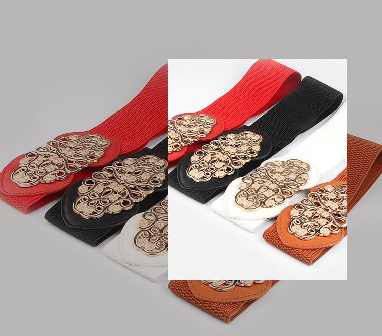 Wide Stretch Waist Belt, More Colors