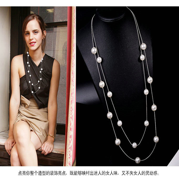 Women Fashion Pendant With Pearl