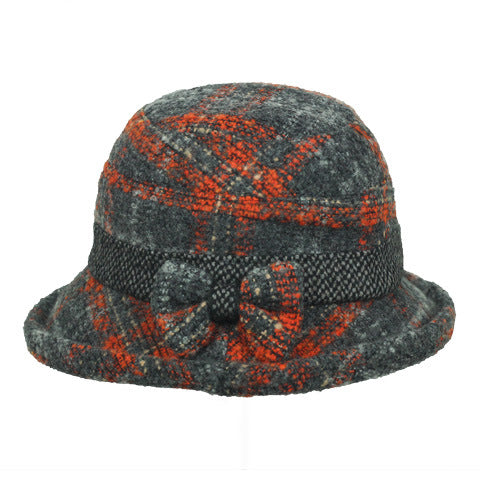 Women Vintage Thick Winter Warm Foldable Hat