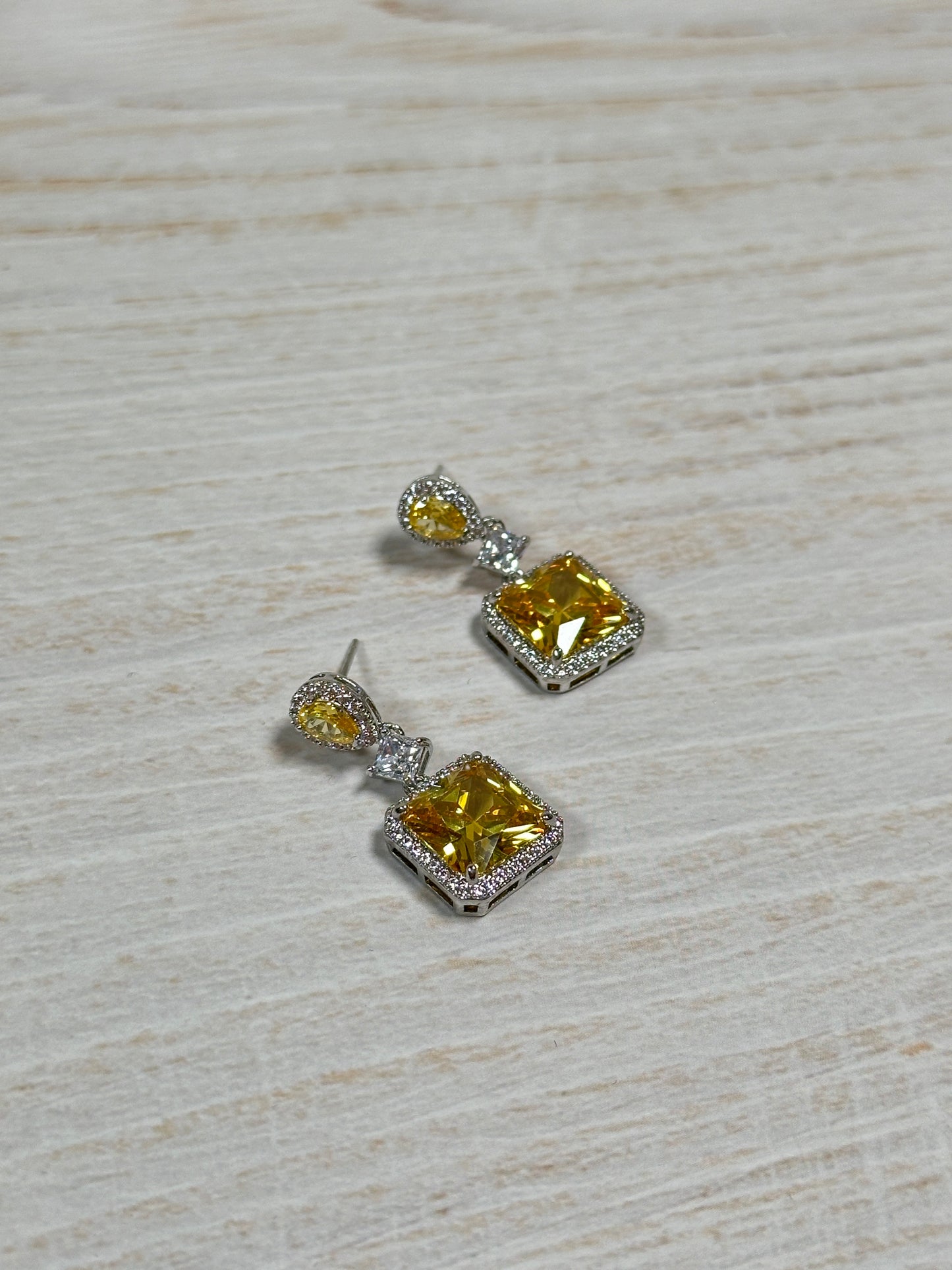 Cubic Zirconia Earring Stud