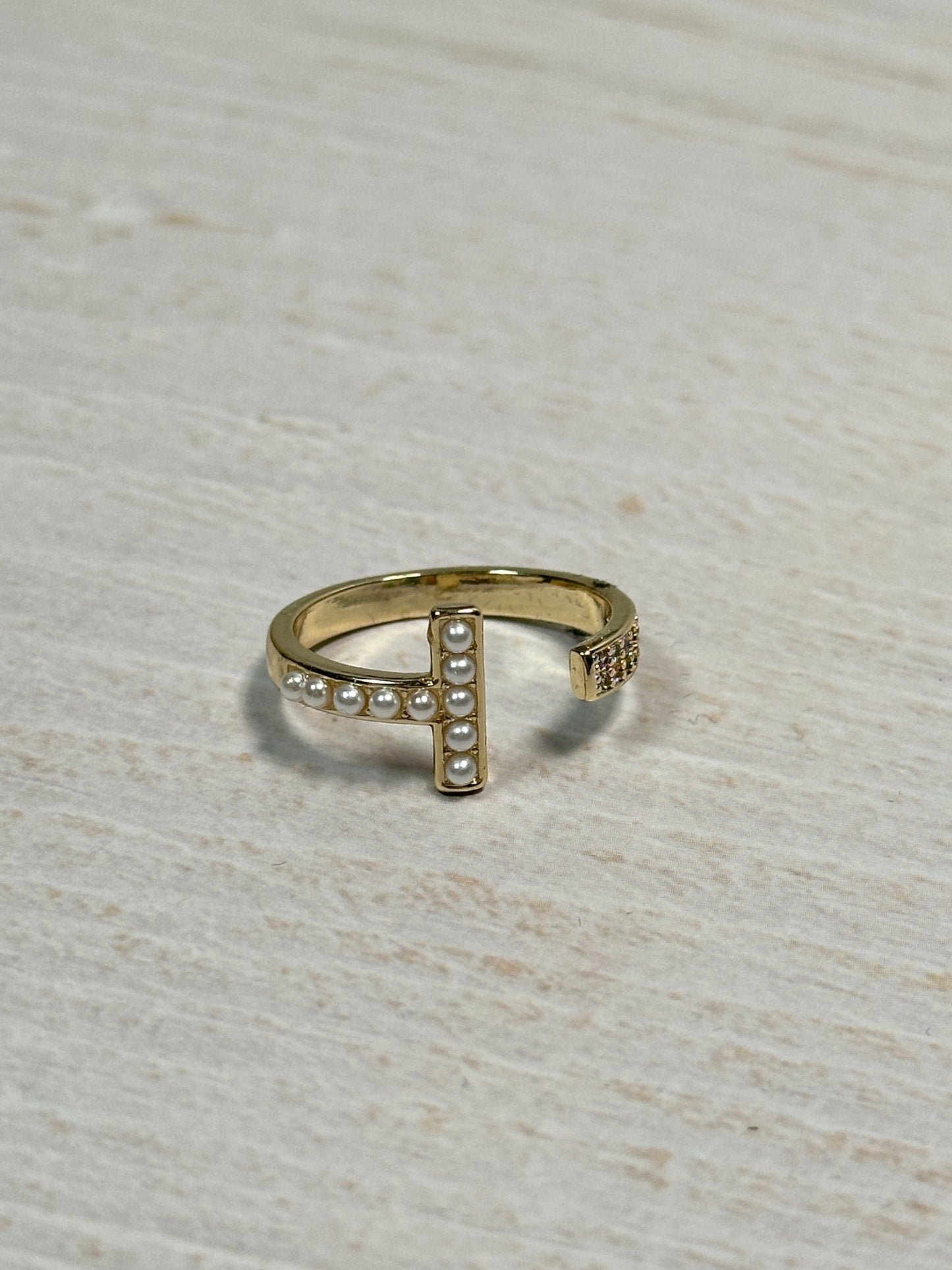 Adjustable Ring in T Shape