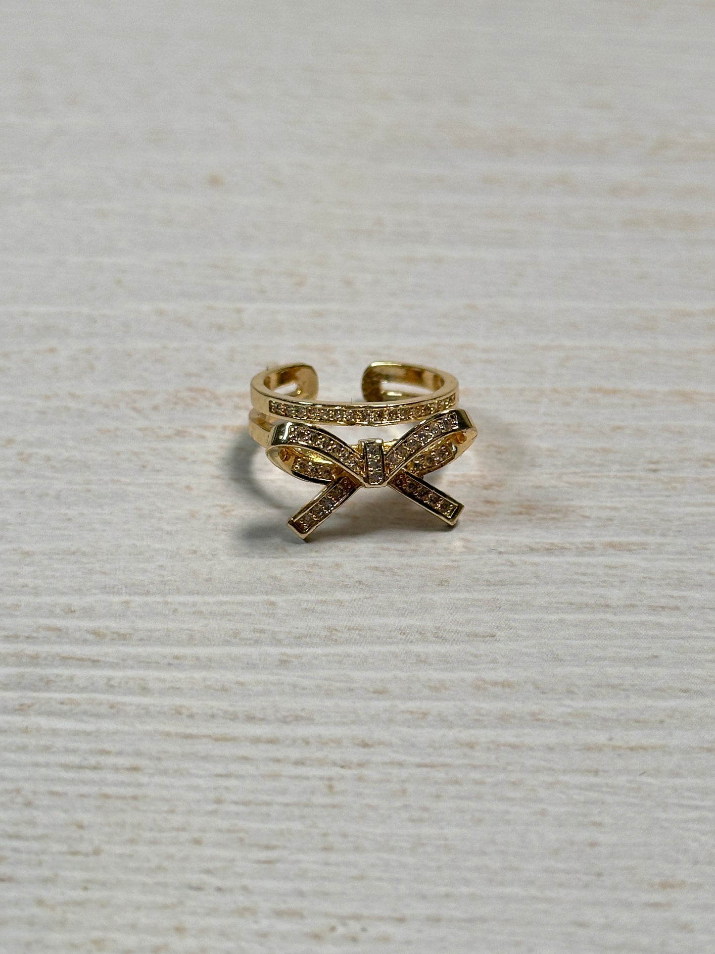 Fashion Bow Adjustable Ring