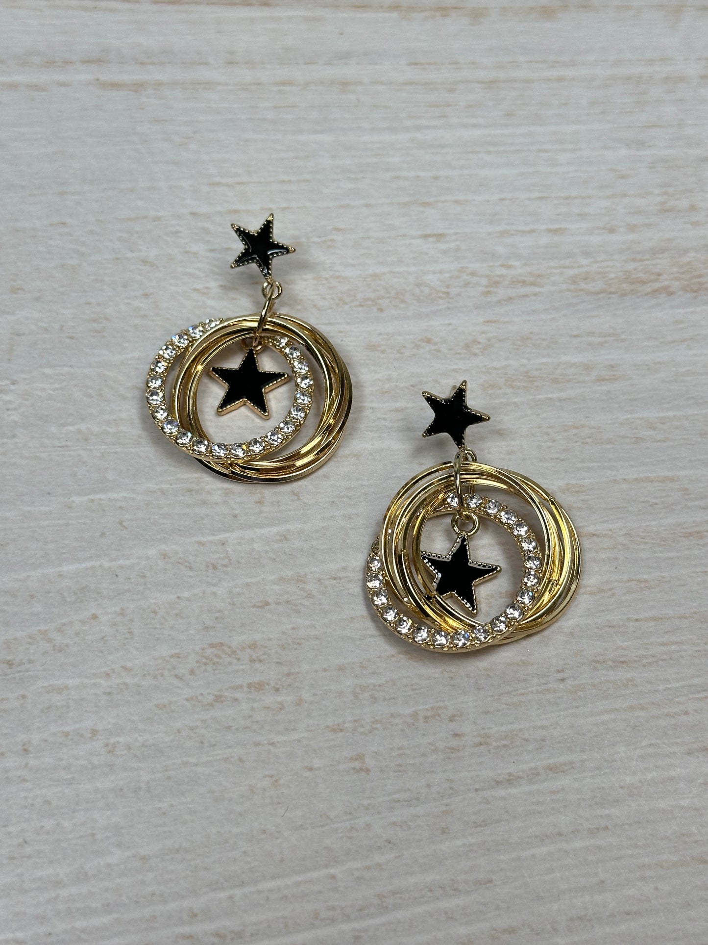 Fashion Star Hoop Earring