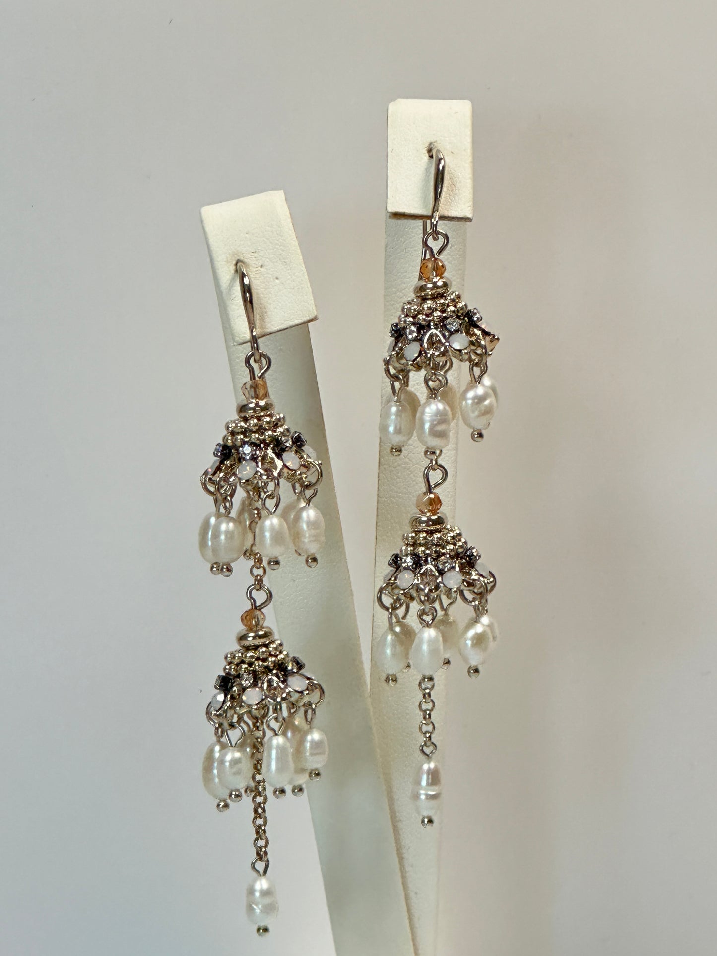 Unique Vintage Pearl Tassel Earring