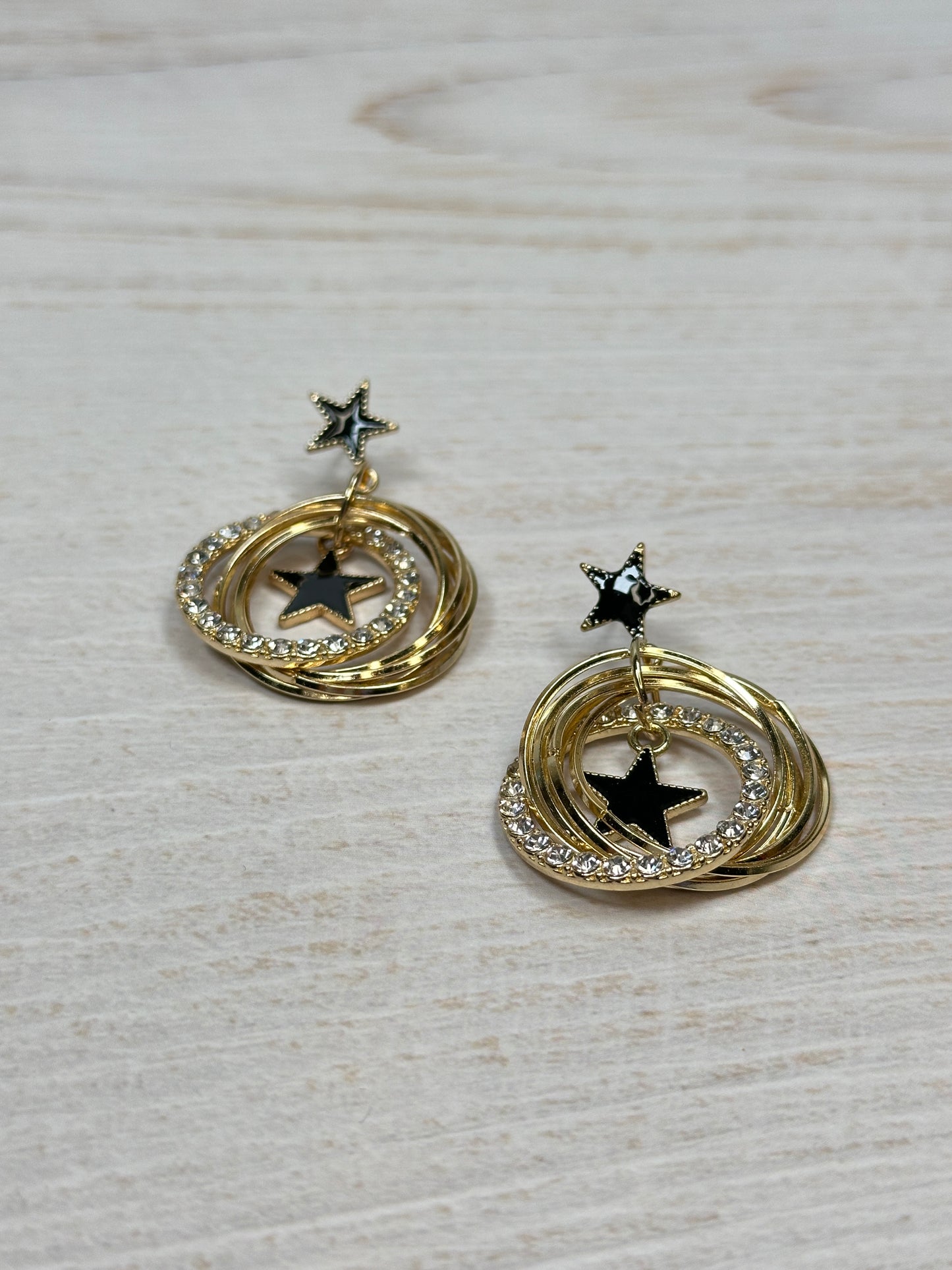 Fashion Star Hoop Earring