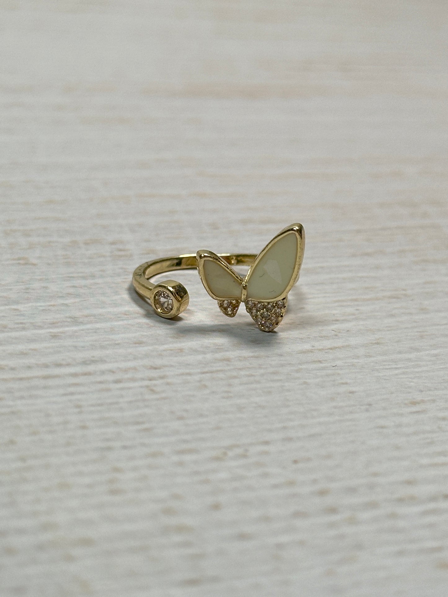 Cute Butterfly Open Ring