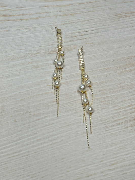 Fashion Pearl Dandle Earring