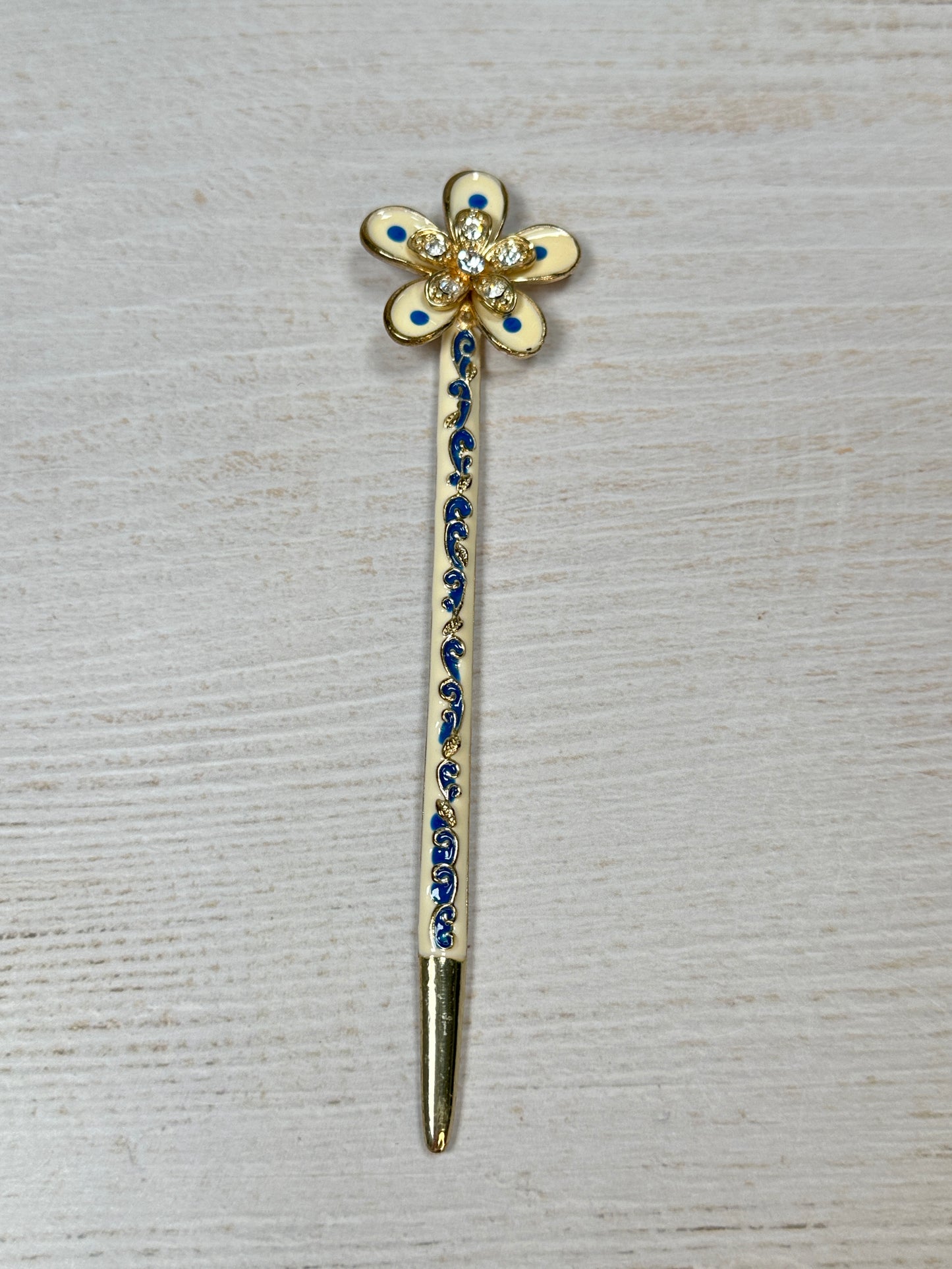 Metal Flower Hair Stick