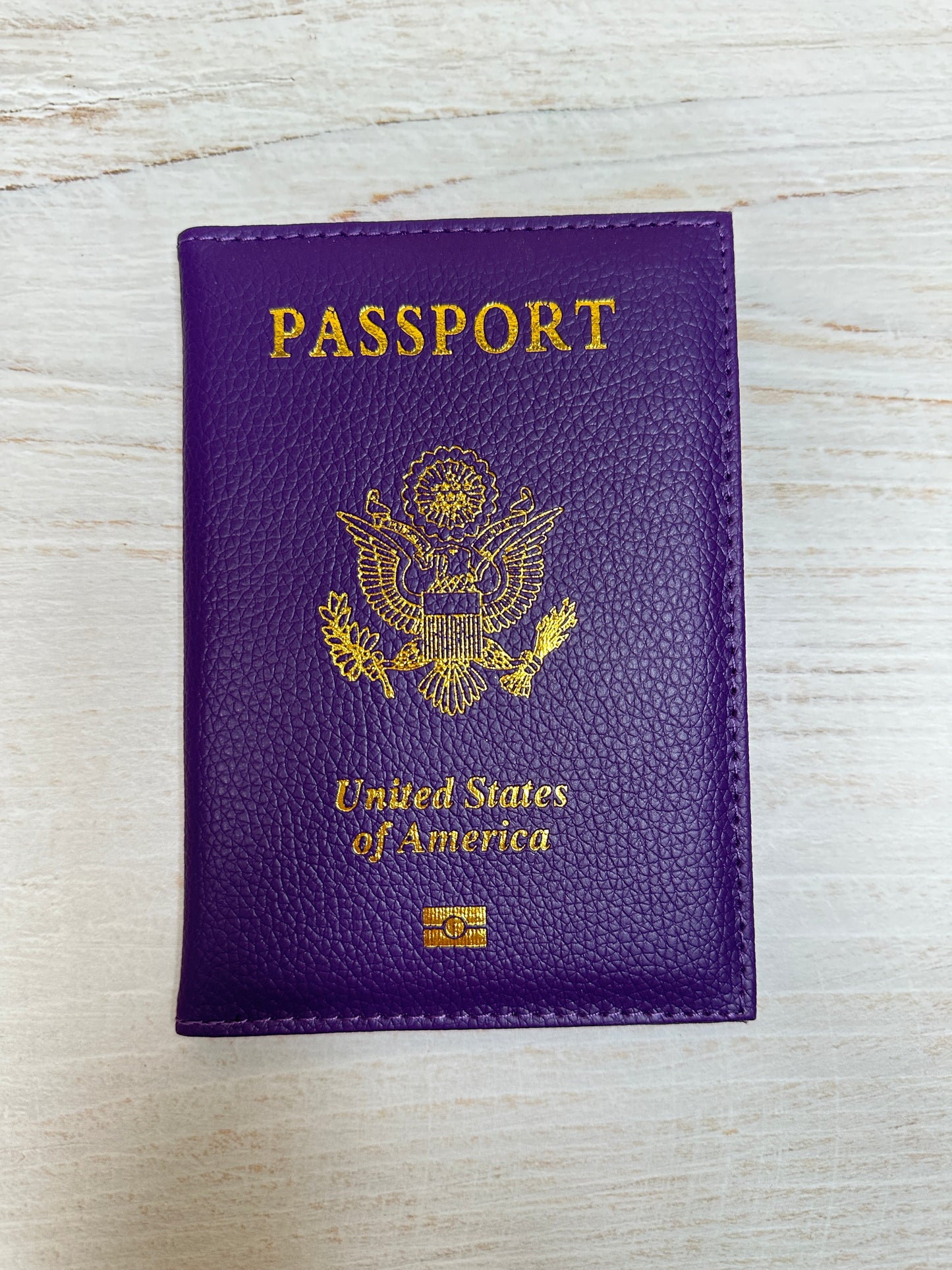 Passport Cover, Purple