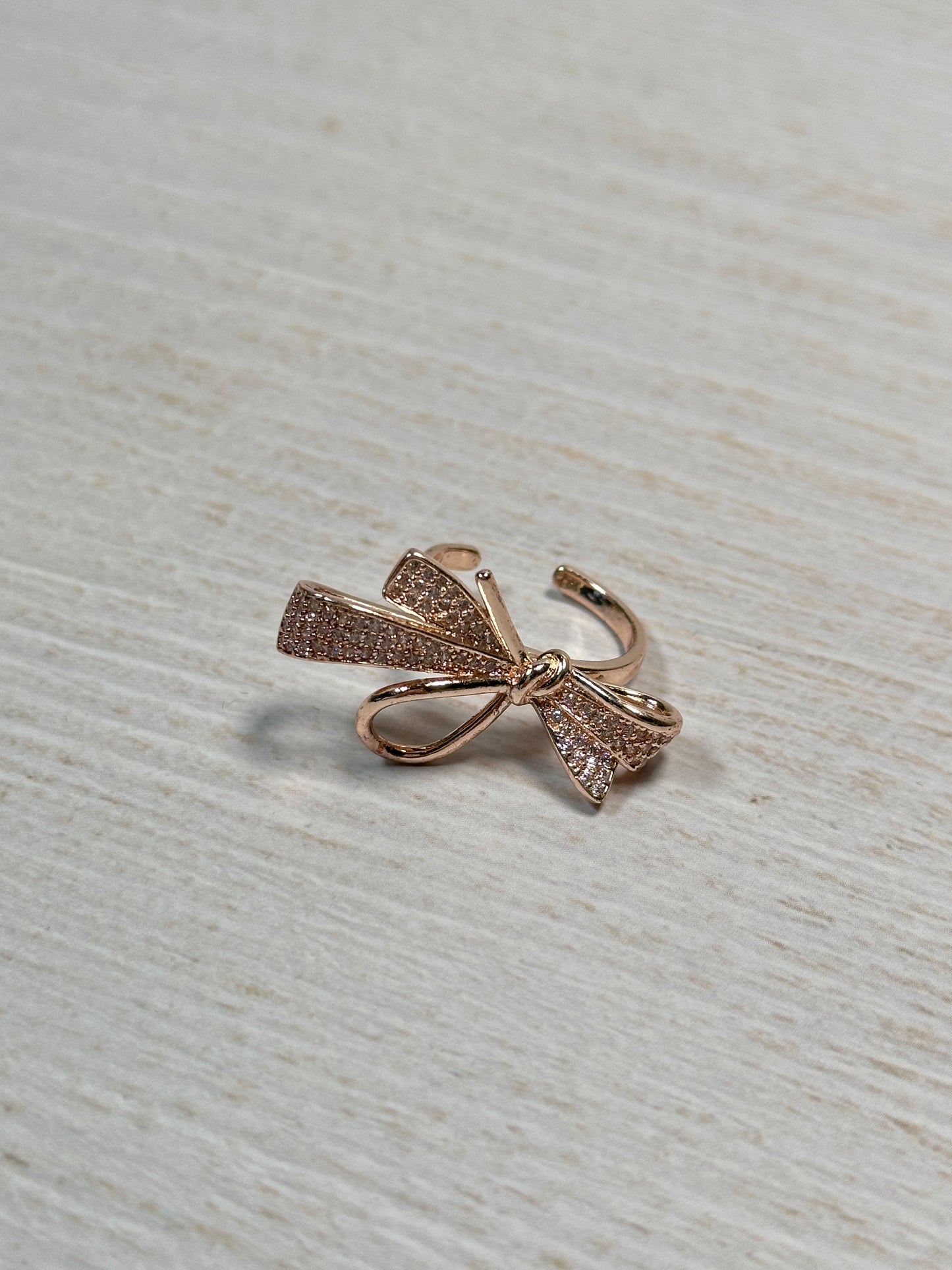 Unique Bow Adjustable Ring, Two Colors Available