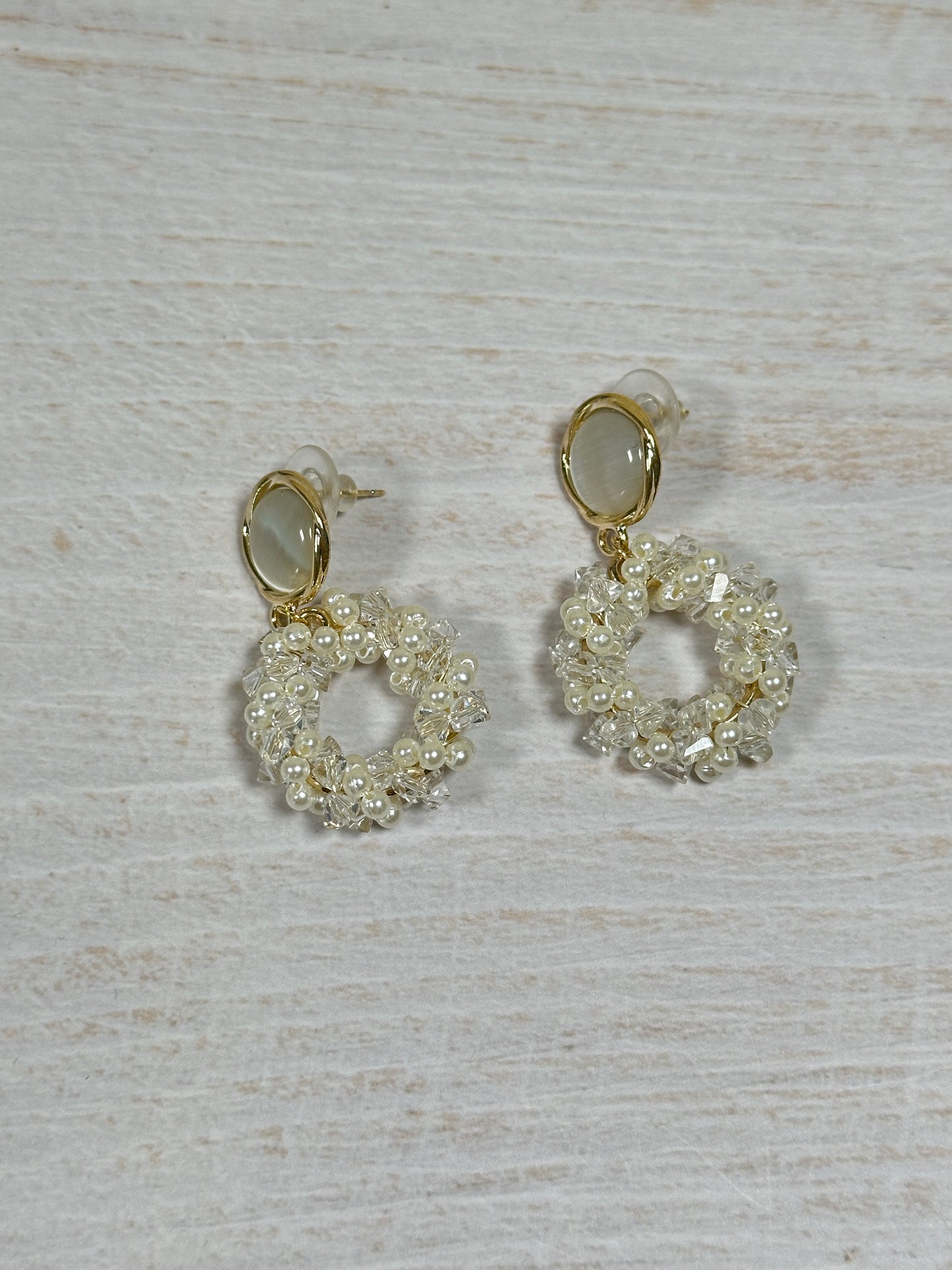 Crystal Loop Earring