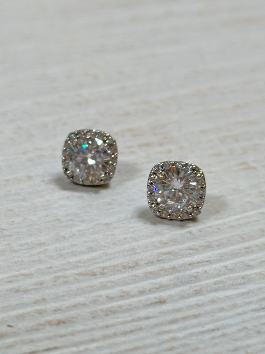 Cubic Zirconia Earring Stud