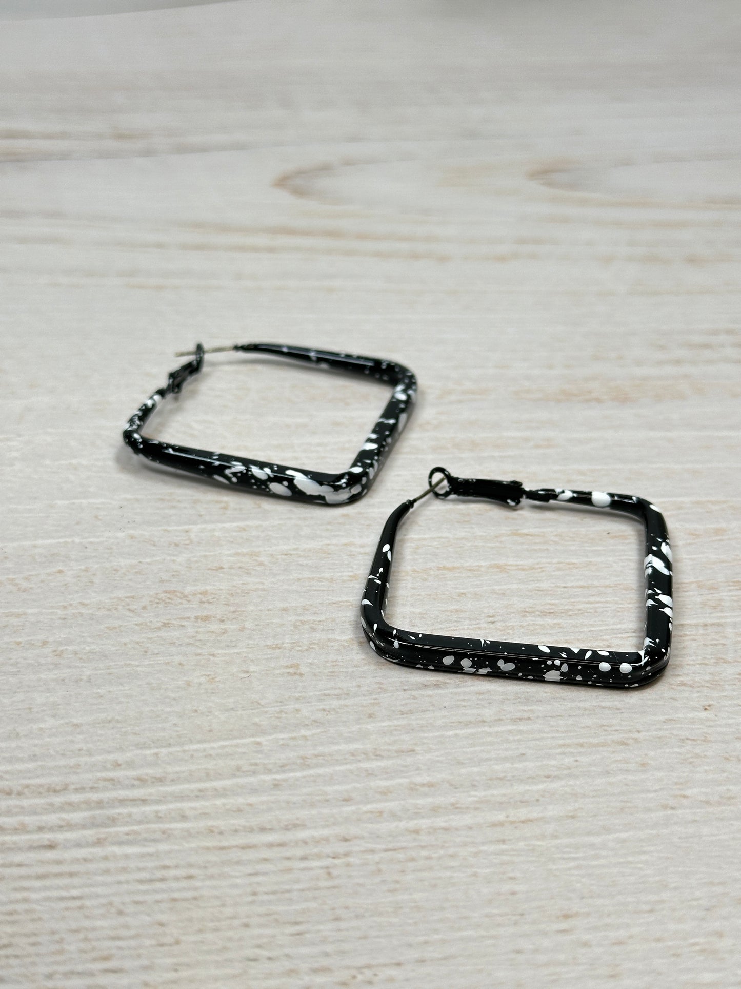 Women Open Square Earrings