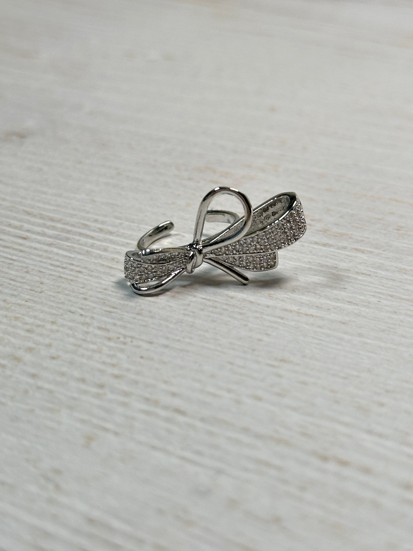 Unique Bow Adjustable Ring, Two Colors Available