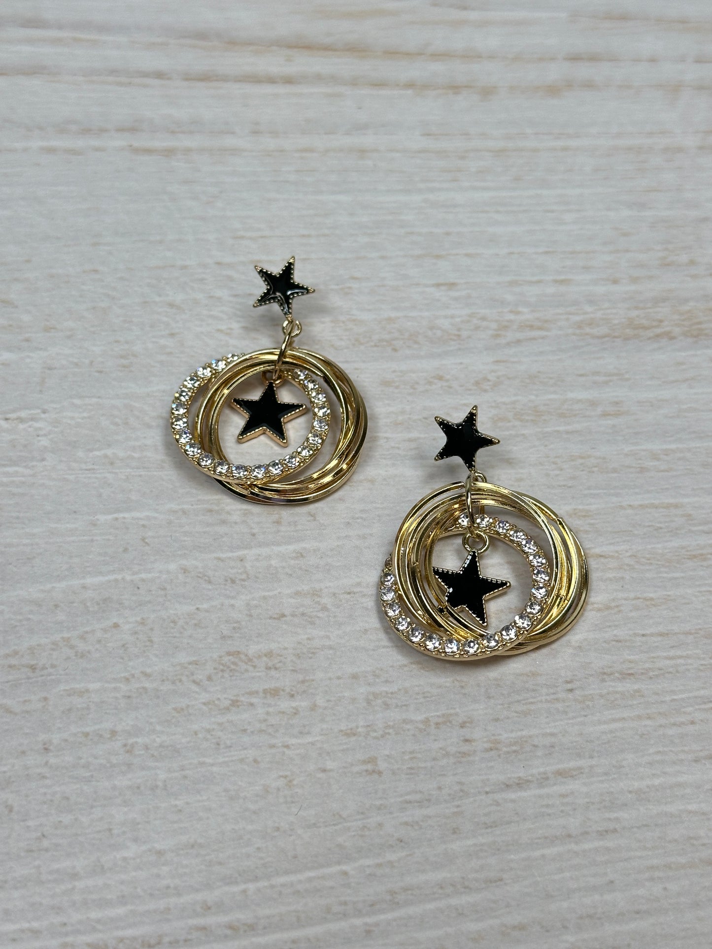 Fashion Star Hoop Earring