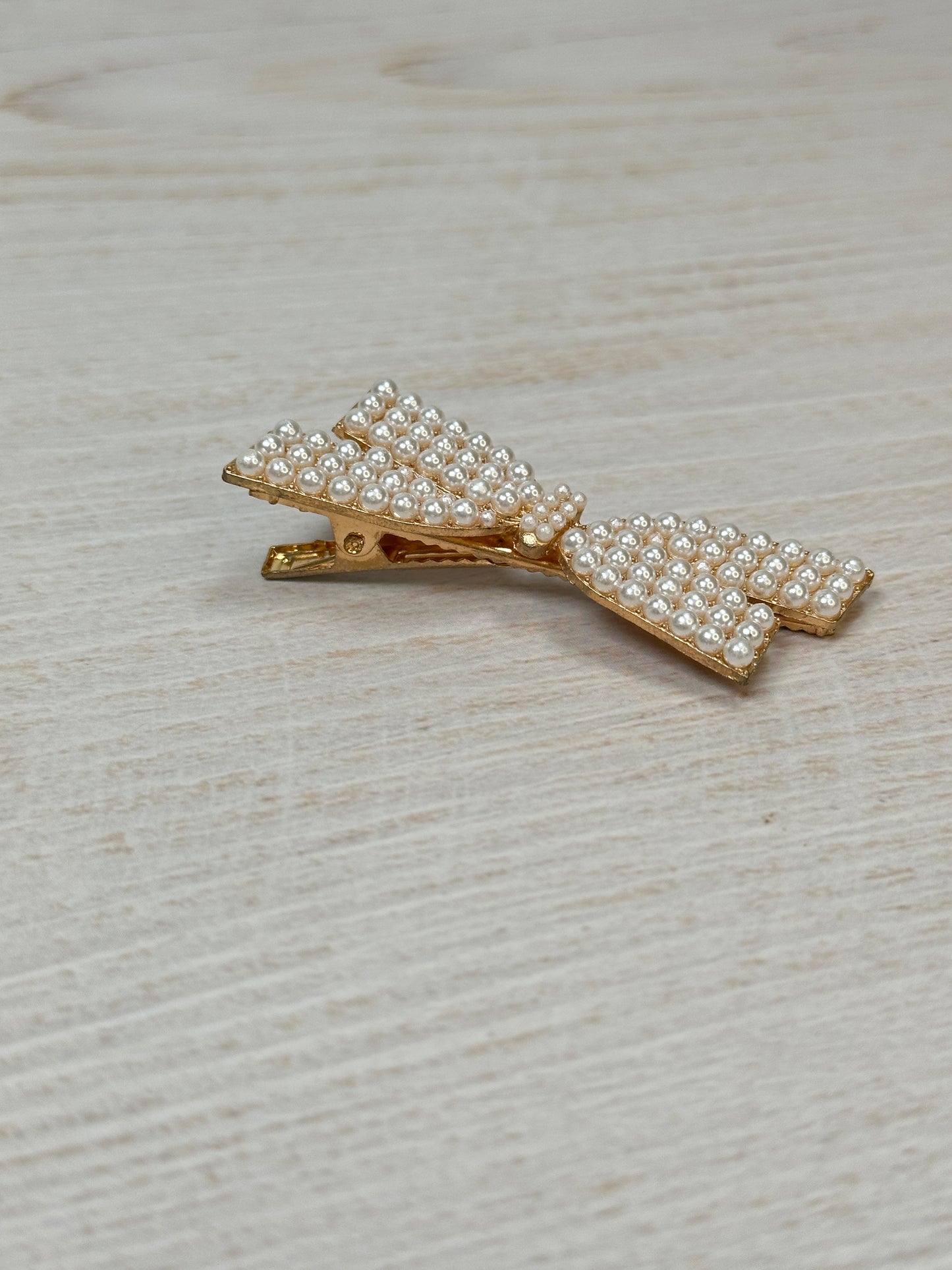 Pearl Bow Hair Pin