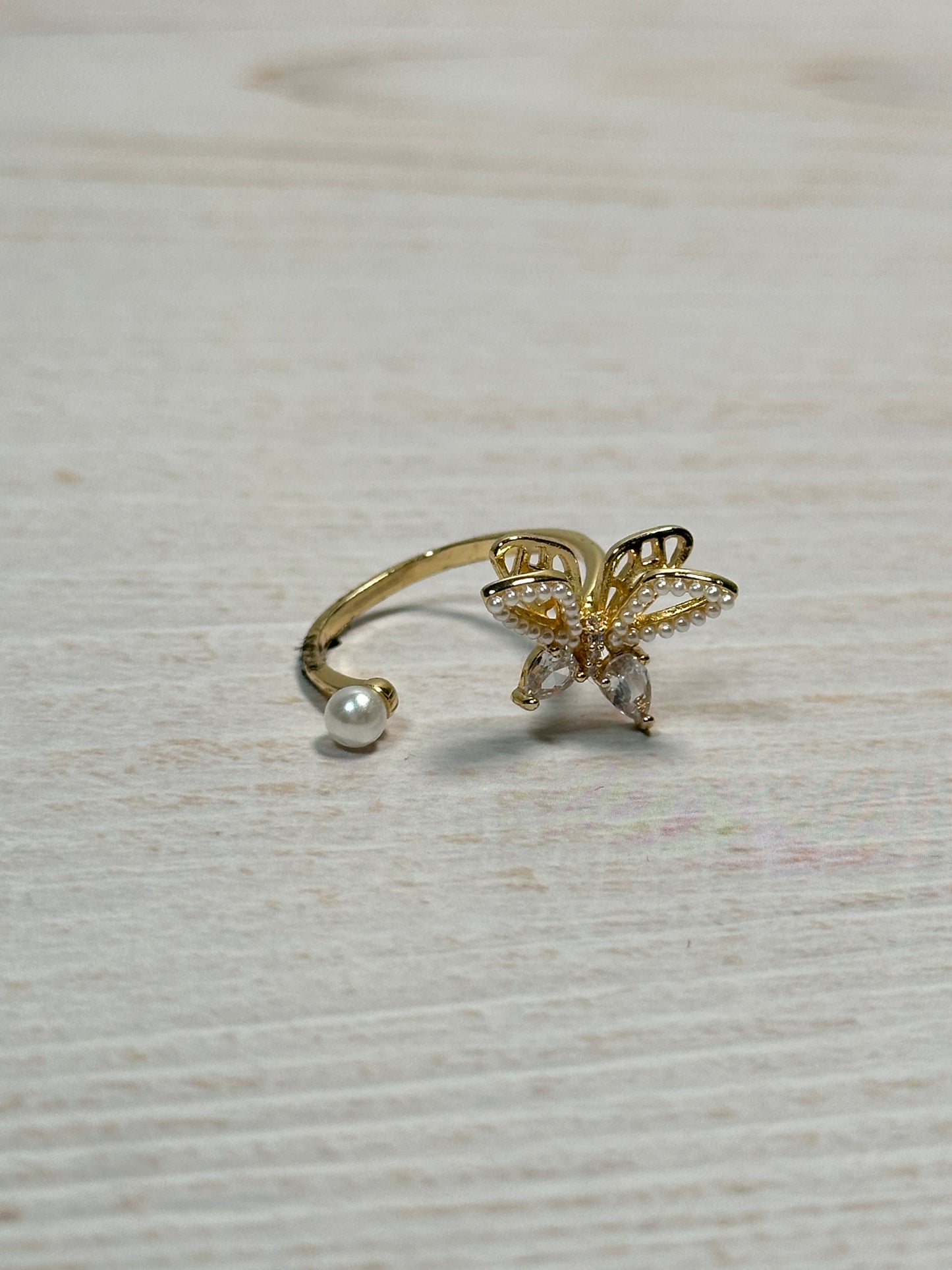 Butterfly Adjustable Ring