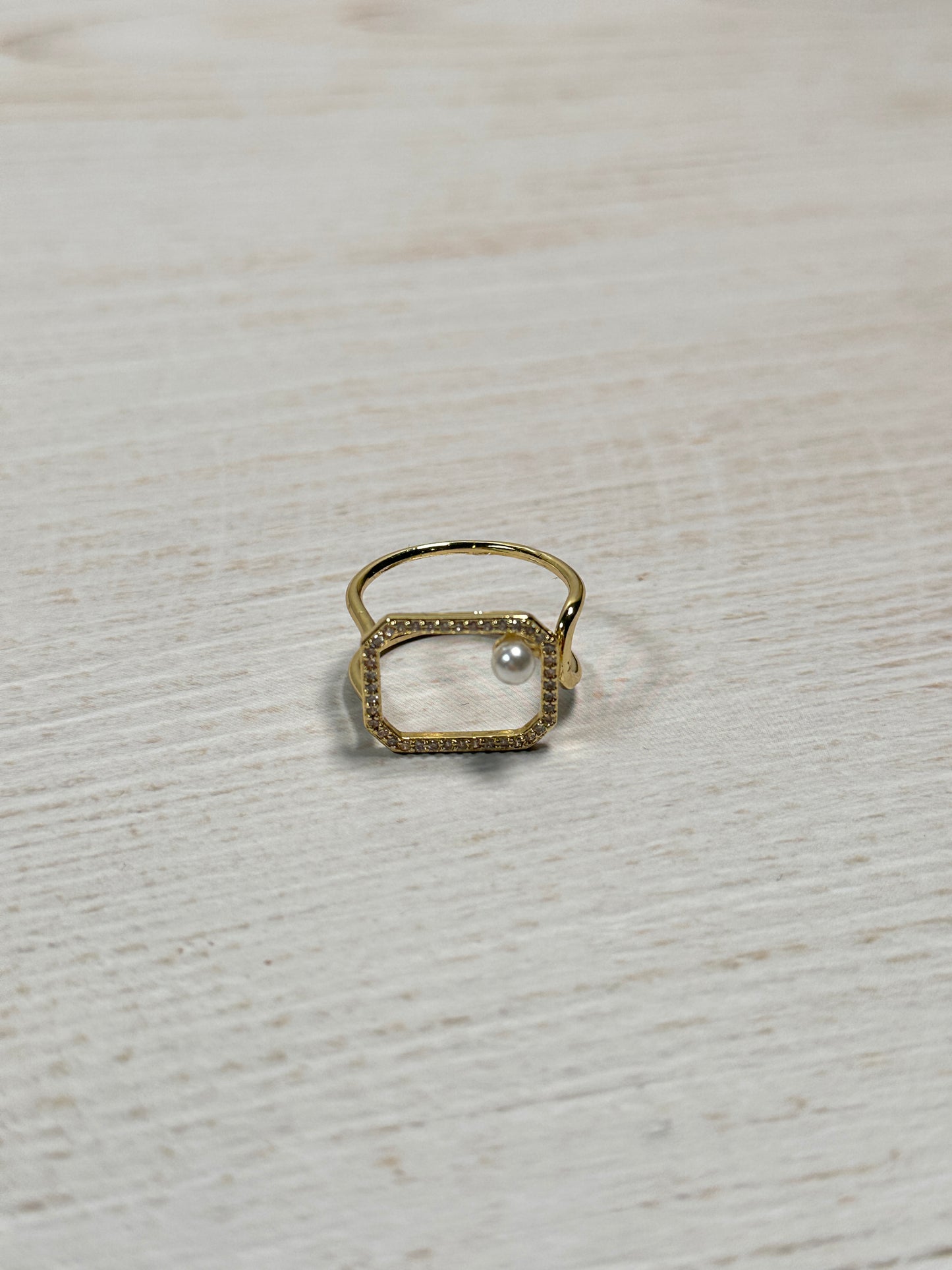 Stylish Adjustable Ring Geometry Shape